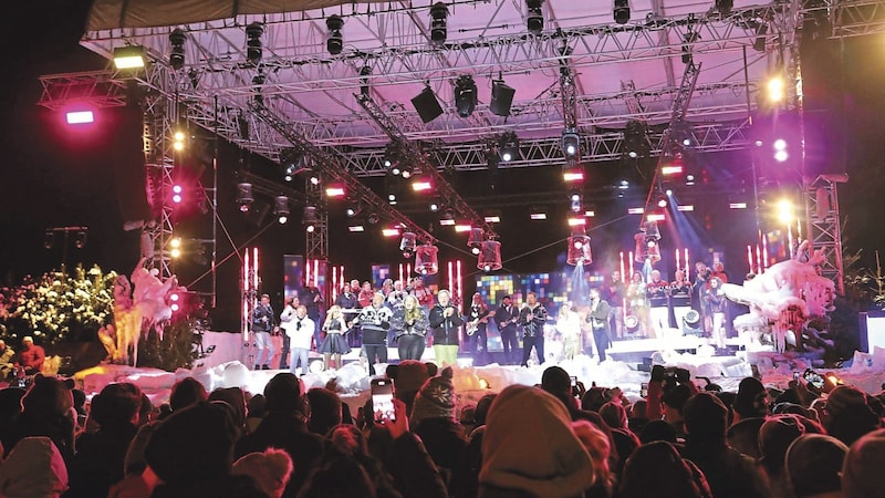 Eisige Temperaturen und heiße Stimmung: „Wenn die Musi spielt“ Winter Open Air in Bad Kleinkirchheim (Bild: Rojsek-Wiedergut Uta)