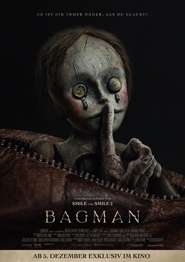 „Bagman“ ist ab dem 5. Dezember exklusiv im Kino zu sehen.