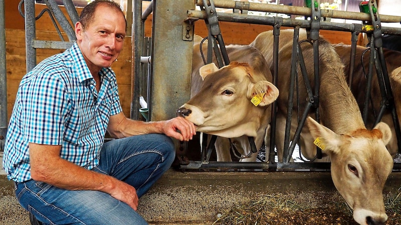 Landwirtschaftskammerpräsident Josef Moosbrugger schwört sich auf Widerstand ein. (Bild: LKÖ/Hofer)