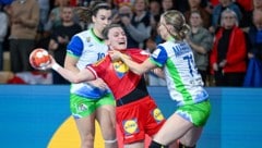 Alles Kämpfen und Ringen hat nicht gereicht: Für Österreich ist bei der Handball-EM gegen Slowenien Endstation gewesen! (Bild: GEPA)