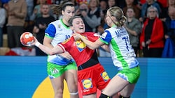 Alles Kämpfen und Ringen hat nicht gereicht: Für Österreich ist bei der Handball-EM gegen Slowenien Endstation gewesen! (Bild: GEPA)