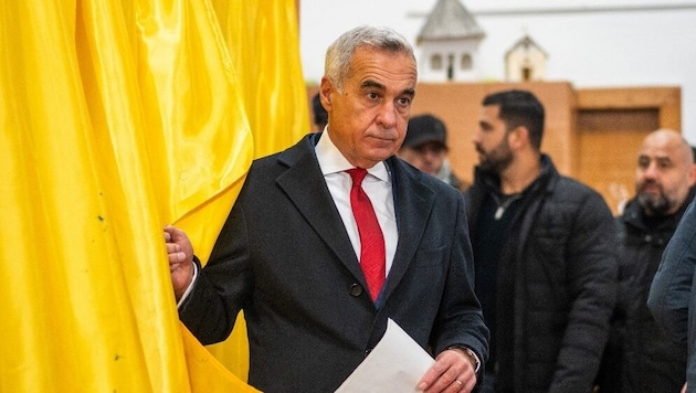 The far-right Romanian presidential candidate Calin Georgescu (Bild: AFP/Mihai Barbu)