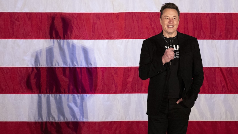 The intervention of multi-billionaire Elon Musk in the budget legislation is a highly unusual occurrence. (Bild: AFP/RYAN COLLERD)