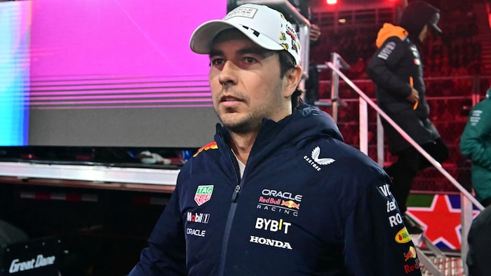 Sergio Perez had to stay at home.