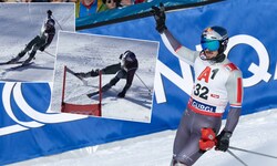 Marcel Hirscher zeigt in einem Video auf Instagram den Trainingsmoment, in dem er sich das ...