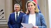Zum neuen Job von Ex-Kanzler Nehammer will Meinl-Reisinger ausnahmsweise keine Meinung haben. 