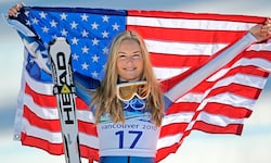 Lindsey Vonn, Olympiasisgerin 2010, träumt vom Comeback.