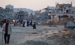 Menschen im Gazastreifen