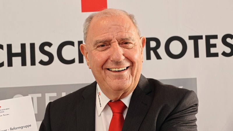 Siegfried Schrittwieser, Präsident Rotes Kreuz Steiermark (Bild: Christian Jauschowetz)