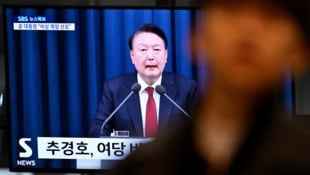 Der abgesetzte Präsident Yoon Suk Yeol begründete die Einführung des Kriegsrechts mit ...