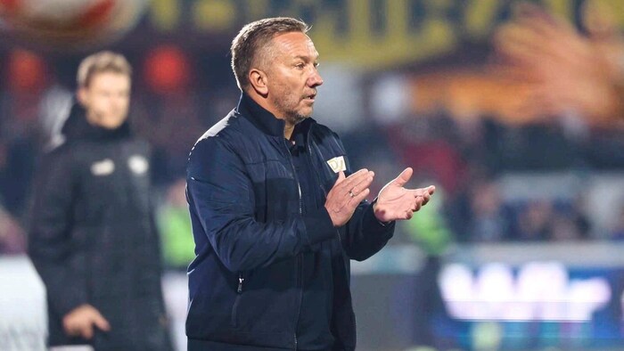 TSV-Coach Manfred Schmid hofft auf seinen ersten Sieg gegen Salzburg.