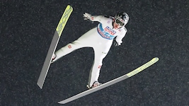 Robert Johansson, der Skispringer mit dem legendären Schnauzbart, hört auf. 