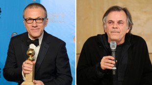 Hinterhäuser (re.) holte Filmstar Waltz nach Salzburg. 