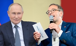 Herbert Kickl weist jegliche persönliche Kontakte zu Russland von sich, seine Partei war aber ...