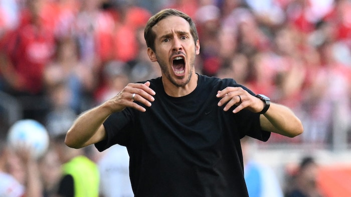 Freiburg coach Julian Schuster
