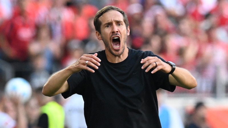 Freiburg-Trainer Julian Schuster (Bild: AFP/APA/THOMAS KIENZLE)