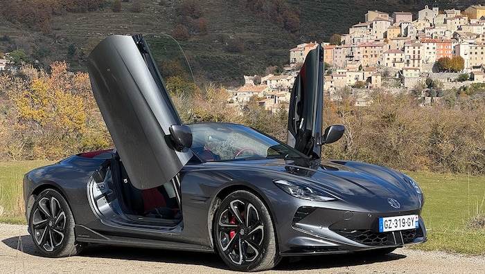The MG Cyberster is designed to appeal to the brand's original fans.