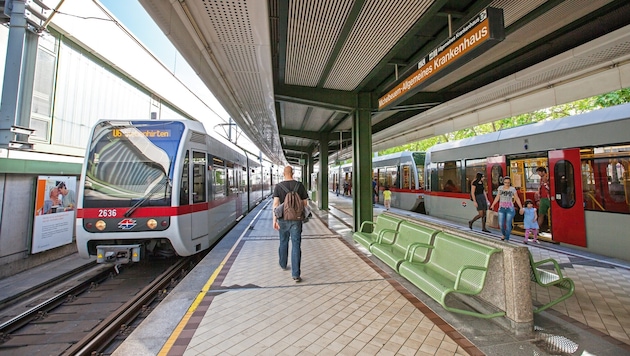 Michelbeuern stufte der Stadtrechnungshof als eine von drei U-Bahn-Stationen als schwer baufällig ein. Laut den Wiener Linien sind die Schäden inzwischen schon behoben. (Bild: Wiener Linien / Manfred Helmer)