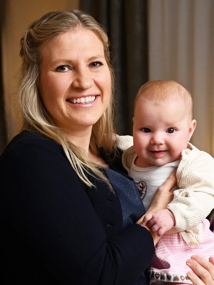 Seit Juni ist die zweifache Hotelchefin Alexandra Platzer auch Mutter der kleinen Lena.