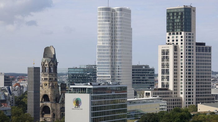 The Upper West (Mitte) high-rise in Berlin