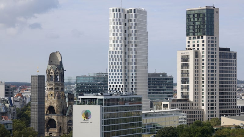 The Upper West (Mitte) high-rise in Berlin (Bild: AFP)