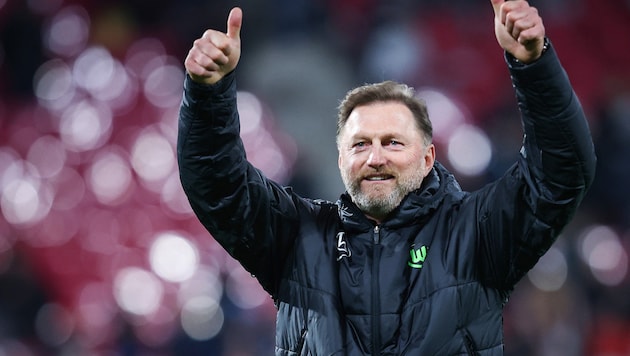 Wolfsburg-Trainer Ralph Hasenhüttl (Bild: AFP or licensors)