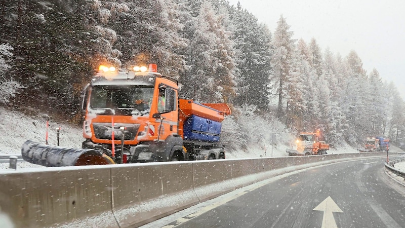 Viel zu tun für die Räumdienste zu Weihnachten. (Bild: Birbaumer Christof)