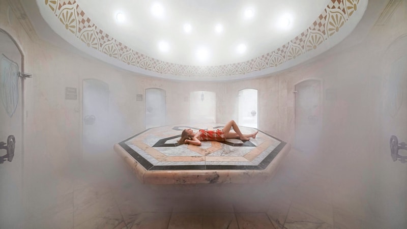 ... oder im authentischen Hamam. (Bild: Hotel Hochschober)