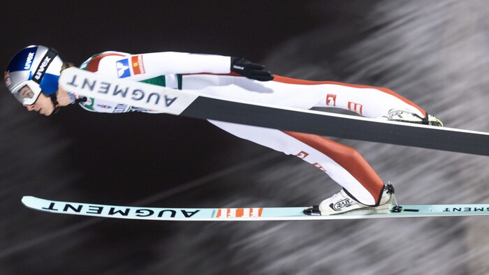 Daniel Tschofenig has finished on the podium twice in four World Cup competitions.