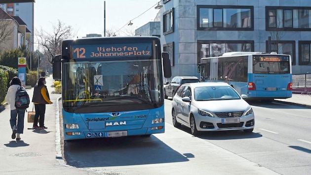 Immer mehr St. Pöltner steigen vom Auto in den Bus um. (Bild: Josef Vorlaufer)