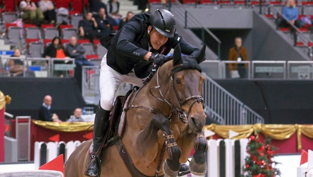 Der Niederländer Marc Houtzager gewann 2023 den Grand Prix und startet heuer wieder. (Bild: Tröster Andreas/ANDREAS TROESTER)