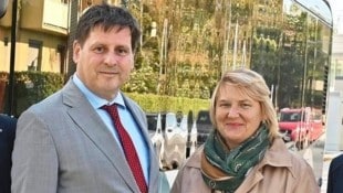 Tritt jetzt in Baden als Bürgermeister ab:  Stefan Szirucsek (ÖVP). Helga Krismer (Grüne) verhandelt weiter. (Bild: 2024psb/c.kollerics)