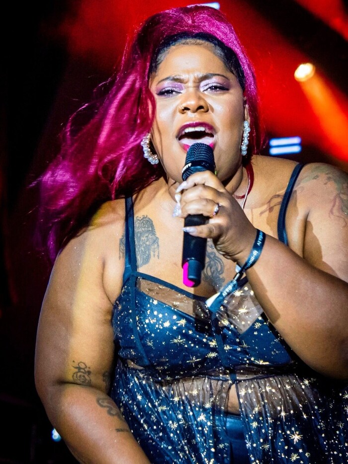 Emely Miles kommt zur Matakustix-Show am 27. Juni 2025.