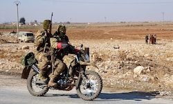 Syrische Rebellen in der Provinz Aleppo