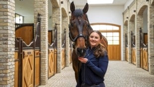 Diana Porsche freut sich auf die Amadeus Horse Indoors. (Bild: Tröster Andreas/ANDREAS TROESTER)