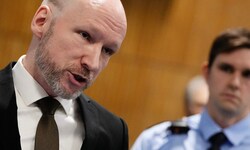 Fjotolf Hansen, ehemals Anders Behring Breivik, wurde wegen der Terroranschläge in Oslo und ...