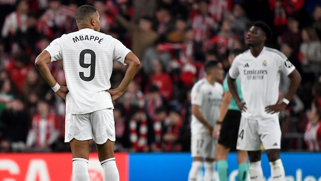 Things are not going well for Kylian Mbappé and Co. (Bild: AFP)