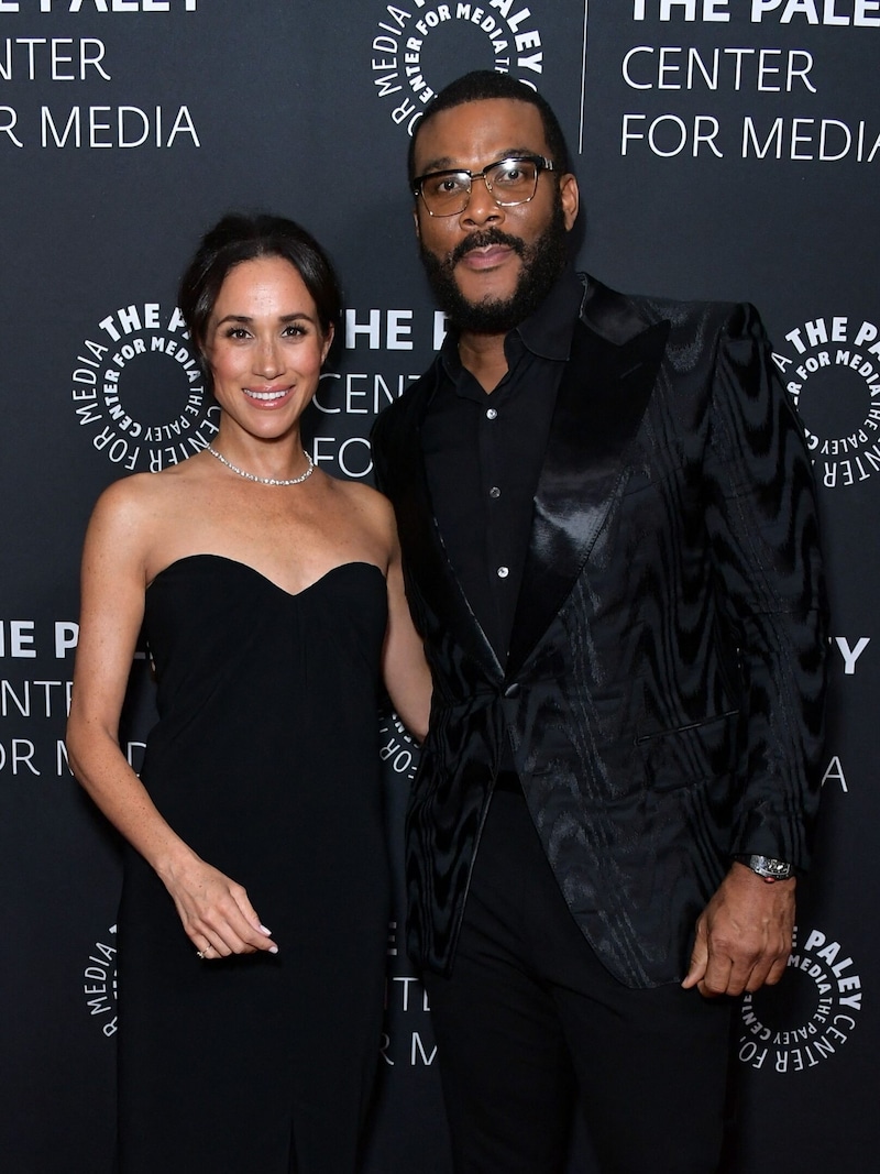 Meghan had come to congratulate her friend Tyler Perry on the award. (Bild: APA/Getty Images via AFP/GETTY IMAGES/Unique Nicole)