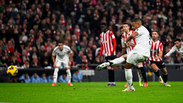 Kylian Mbappe scheiterte vom Punkt.