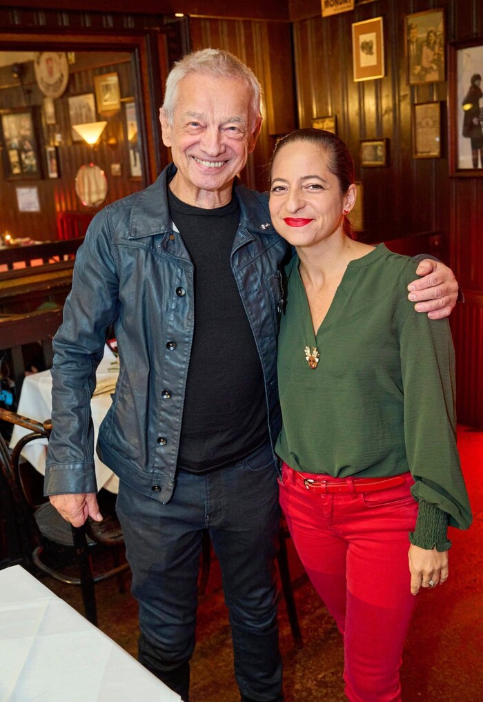 zu Diensten: Boris Bukowski und Caroline Athanasiadis.