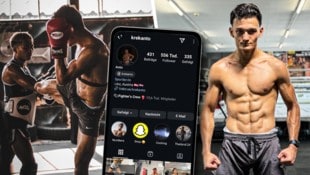 Mit seinem Account krekanto geht Muay Thai Kämpfer Anto Radman auf Instagram viral. (Bild: Krone KREATIV/Instagram/krekanto)