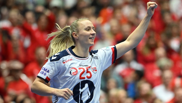 Welthandballerin Henny Ella Reistad (Bild: AFP/APA/Jonathan NACKSTRAND)