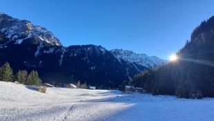 Im hintersten Montafon ist es bereits recht winterlich. (Bild: Bergauer Rubina)