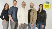 Martina List, Manuel Fürtinger, David Fürtinger,  Michael Scherz und Janine Schneider (v.l.n.r.) ...