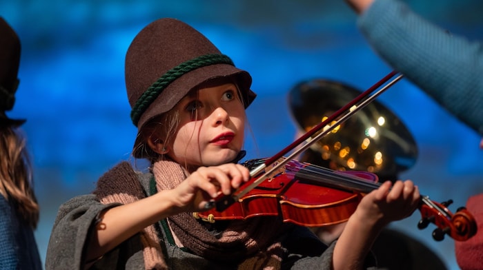 Es wird eifrig musiziert.