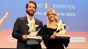 Marco Schwarz und Anna Gasser wurden 2023 zu Kärntens Sportlern des Jahres gewählt.