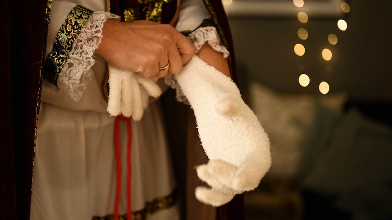 The gloves also protect against the cold (Bild: Wenzel Markus/Markus Wenzel)