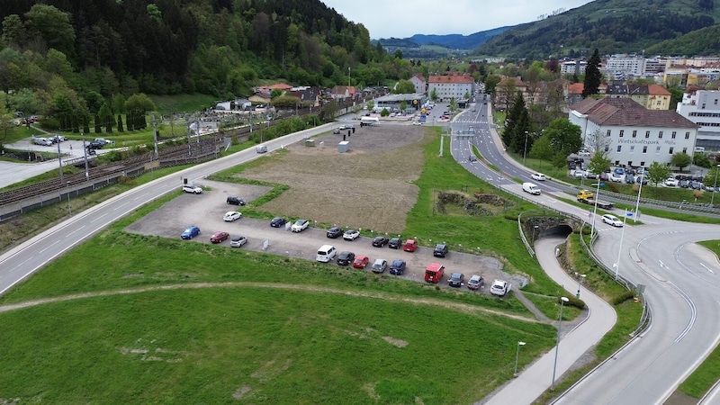 Auf dem ehemaligen Europan-Gelände entsteht das neue Innovationszentrum.  (Bild: Innocube)