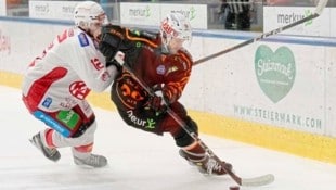 Mit Fehervar wartet auf Manuel Ganahl (r.) und die 99ers ein echter Maßstabstest. 