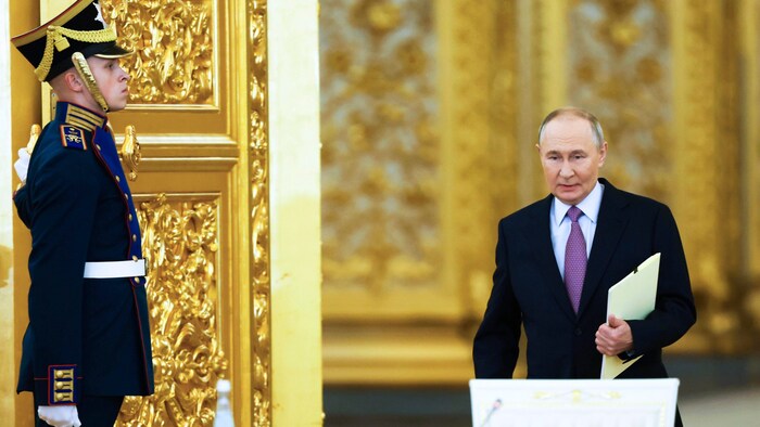 Kreml-Zar Wladimir Putin spielt ein böses Spiel.